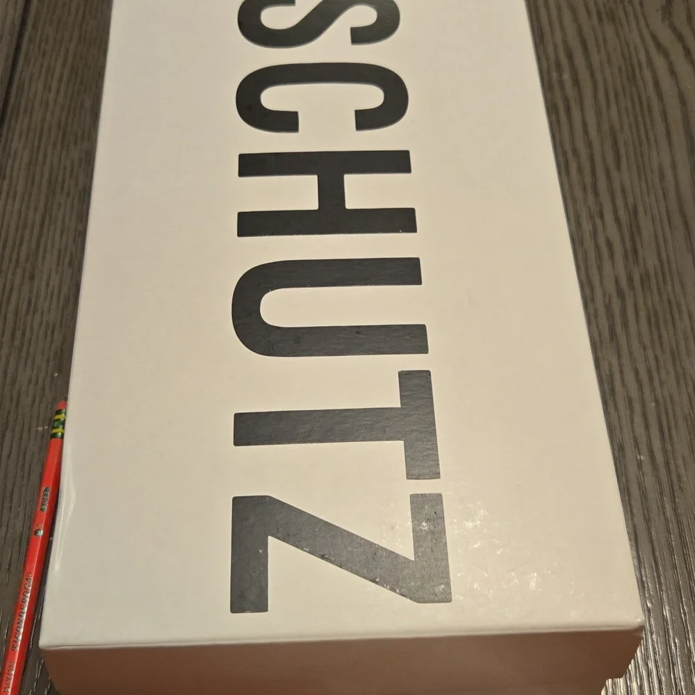 New In Box SCHUTZ Cammie Bronze  Heels